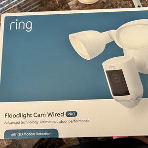 Ring Floodlight Camera Wired PRO